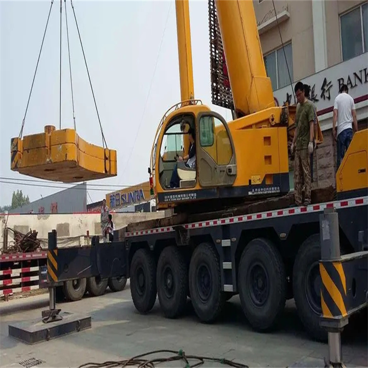 中站当地吊车出租|机器吊装|75吨|工厂搬迁服务